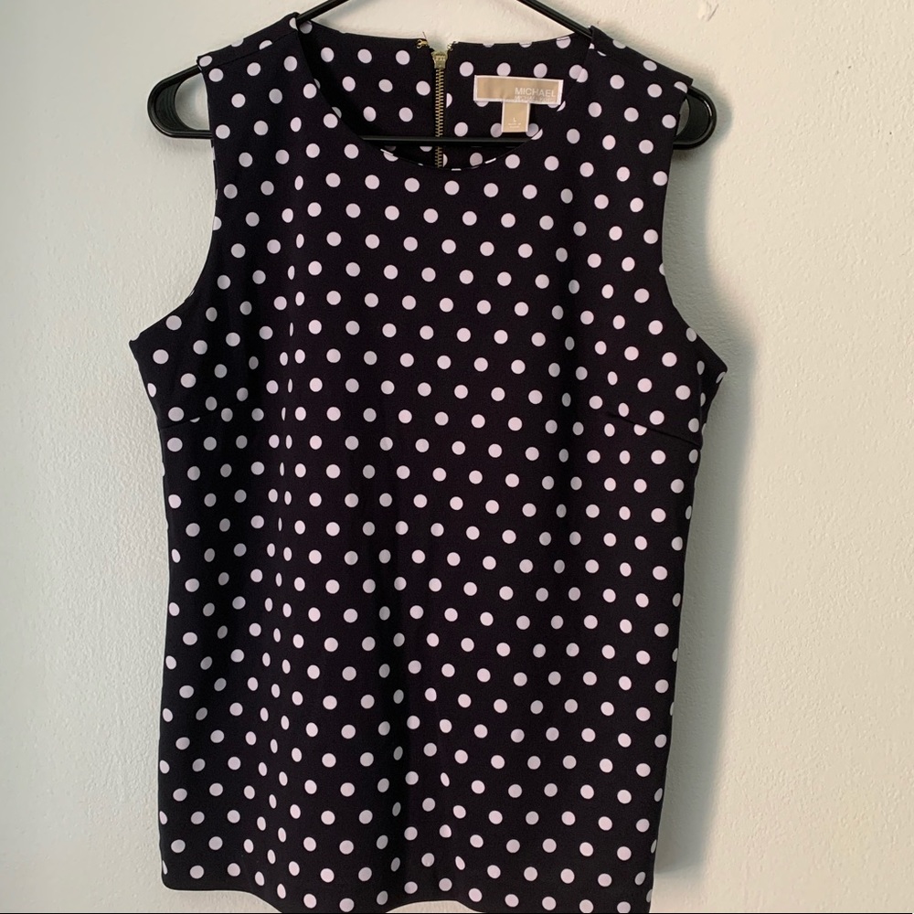 Michael Kors‎ polka dots women’s sleeveless top